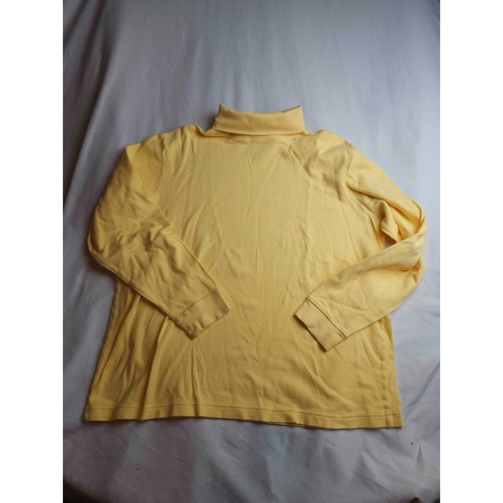 Cherokee Top Womens XL Yellow Preppy Minimalist Chic Capsule Wardrobe Layering
